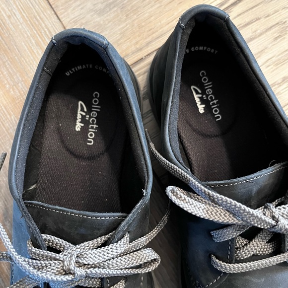 Clarks Collection Men’s Suede Oxfords 9.5 - Picture 4 of 6